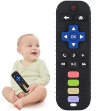 Baby Teether Toy Chew Toys for Babies 3-24 Months TV Remote Control Shape Tee...