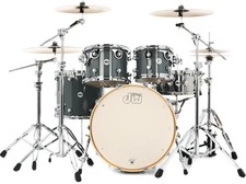 DW Design Series 4-piece Shell Pack - Steel Grey