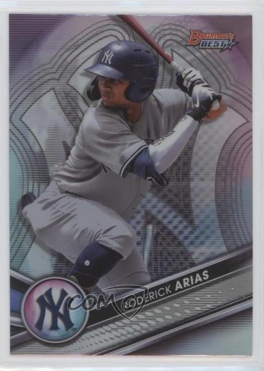 2022 Bowman's Best Top Prospects Refractor Roderick Arias #TP-13 0q48