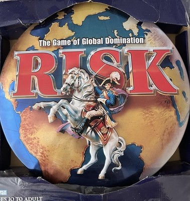 Risk Board Game 2003 Collectors Edition Metal Tin COMPLETE