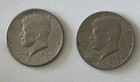 1971 & 1972 U.S Half Dollar - No Mint Mark - Lot Of 2
