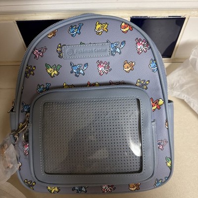 Pokemon Center Pixel Pin Collector Mini Backpack Brand New