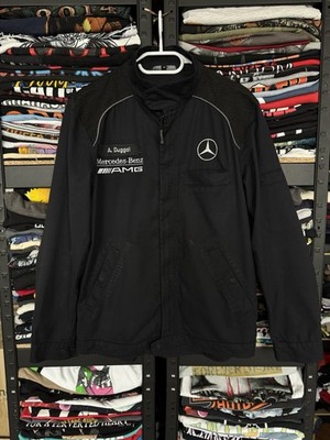 メルセデスベンツコート 🏁Rare 00s Vintage Mercedes Benz Service AMG Boco Jacket Racing