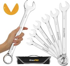 7pc Sae Large Wrench Set Combination Open End Wrench Big Wrenches Includes 7pc Sae Large Wrench Set Combination Open End Wrench Big Wrenches Includes