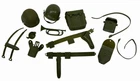 BIG LOT Vintage Marx Stony Stonewall Smith Accessories Field Pack Helmets & MORE