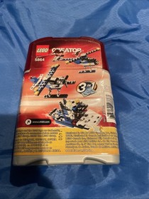 LEGO CREATOR #5864 3N1 PLANE HELICOPTER BOAT WW SHIPPING