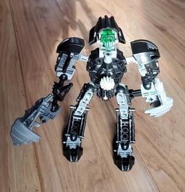 2004 Lego Bionicle Toa Whenua Set #8603 100% Complete With Manual Cannister 