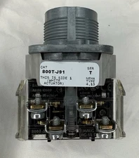 A-B SELECTOR SWITCH 800T-J91A SERIES T Rockwell Automation New Open Box Manual