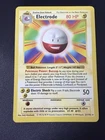 1999 Pokémon Base Set Shadowless Electrode 21/102 WOTC Rare