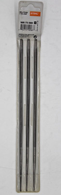 New STIHL 5605 773 3503 200x3.5mm 7 7/8 x 9/64'' Swiss File 3 Pack