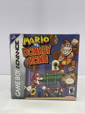 Mario vs.Donkey Kong Nintendo Game Boy Advance BRAND NEW FACTORY SEALED RARE