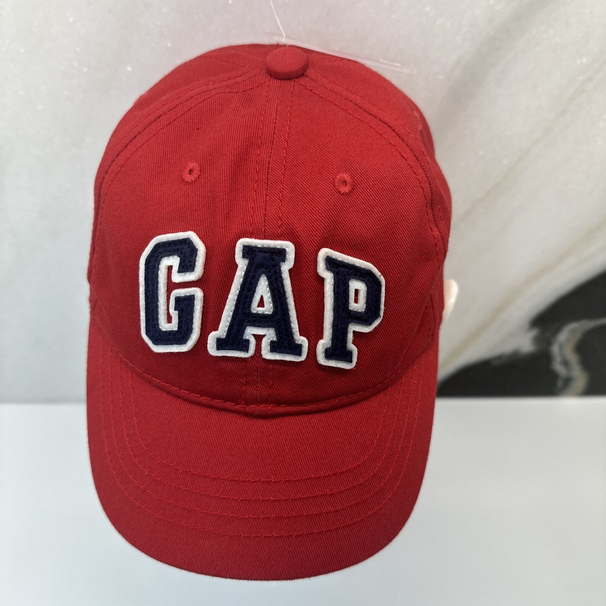 Gap Baby Hat Cap M/L Red 4-5 Yrs Old Kids Stretch Baseball 54cm