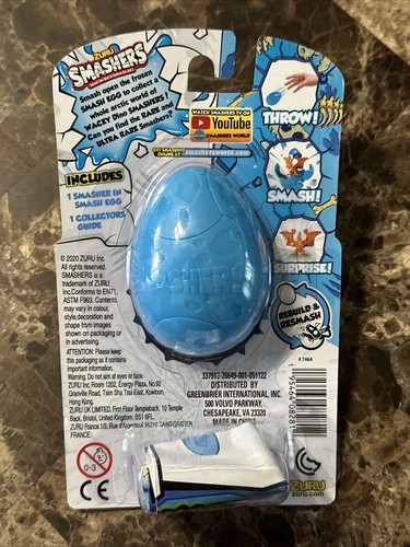 Lot of 4 New Zuru Smashers Pack Dino Ice Age Surprise Smash Open Dinosaur Egg  - Bild 3 von 4