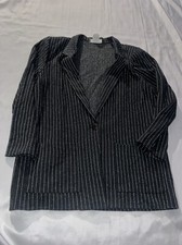 Multiple Choice Size M/L Blazer Length 29  Button Acrylic Metalic L8