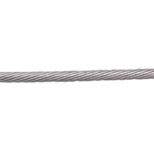 STAINLESS WIRE ROPE CABLE, 1 X 19, 5/16" CUTS, 316 SS (SOLD PER FOOT)
