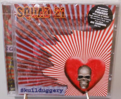 SQUAD 21 Punkrock CD Skullduggery High Energy Music 14 starke Tracks NEU #K1524