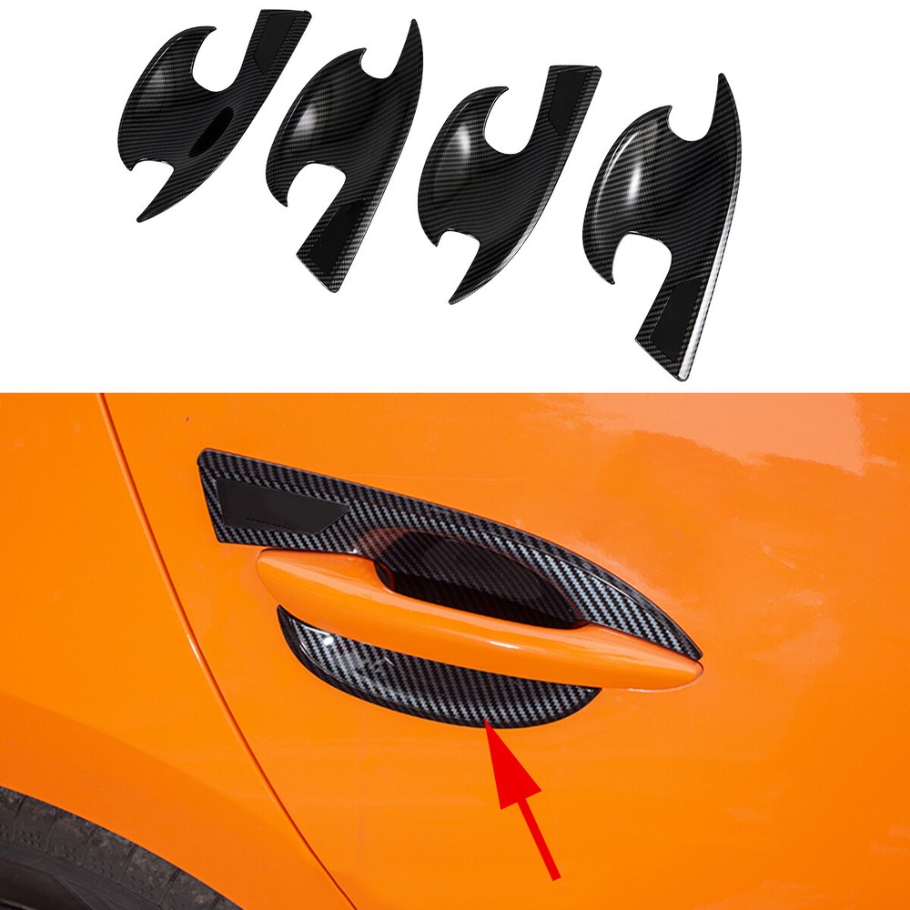 For Mazda 3 2019-22 Side Door Handle Bowl Cup Molding Cover Trim Accessories