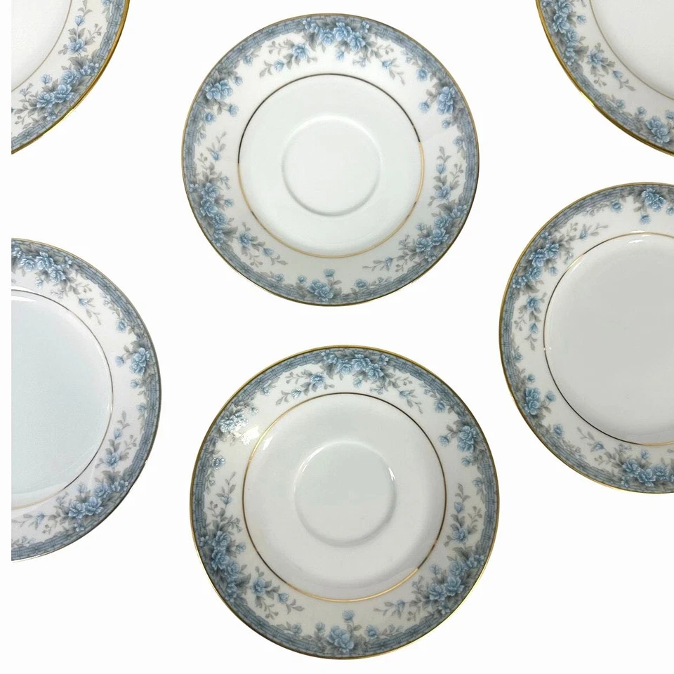 Noritake Contemporáneo "Avalon" 3390-Siete Piezas Individuales-¡Excelente Estado! Foto 2 de 4