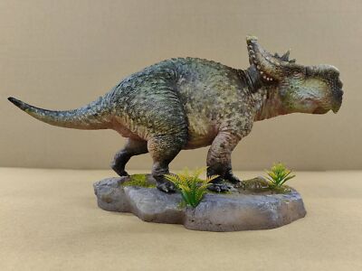 HAOLONGGOOD 1/20 Pachyrhinosaurus Ceratopsidae Model Dinosaur Collection Dino