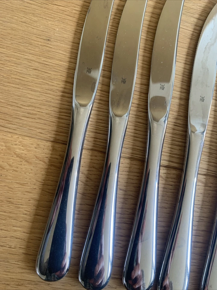 WMF Cromargan Cubertería de Bistec 6 Personas 12 Piezas Apto Para Varios Modelos - Imagen 3 de 4