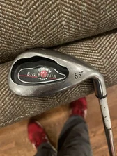 Callaway Big Bertha 2002 Sand Wedge 55* Uniflex Steel 35” Needs Grip