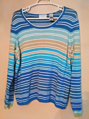 Sweater Striped by Villager Liz 