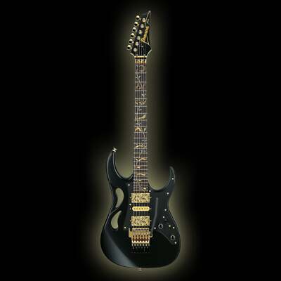 Ibanez PIA3761 Steve Vai Signature Electric Guitar - Onyx Black