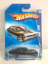 Hot Wheels Faster Than Ever FTE - CHEVY NOVA 1968 - 2009 #136 - Black