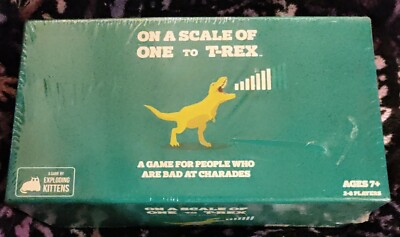  On a Scale of One to T-Rex: A Card Game for People Who Are Bad at Charades  