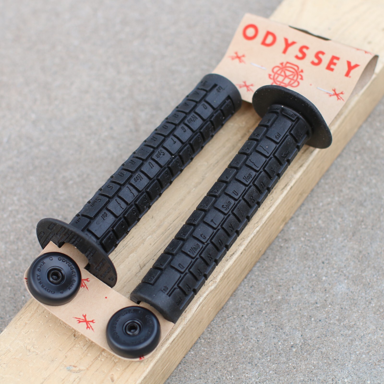 ODYSSEY BMX AARON ROSS KEYBOARD GRIPS BLACK