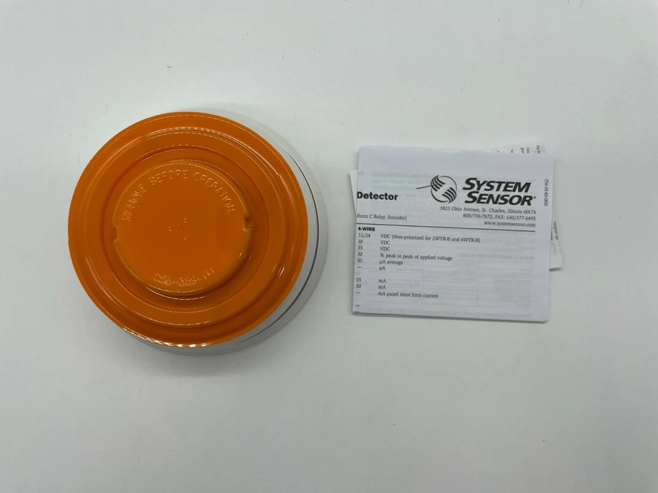 Sistema Sensor 4WTAR-B Detector de Humo, 4 Cables - Envío el Mismo Día (SELLADO) Foto 2 de 3