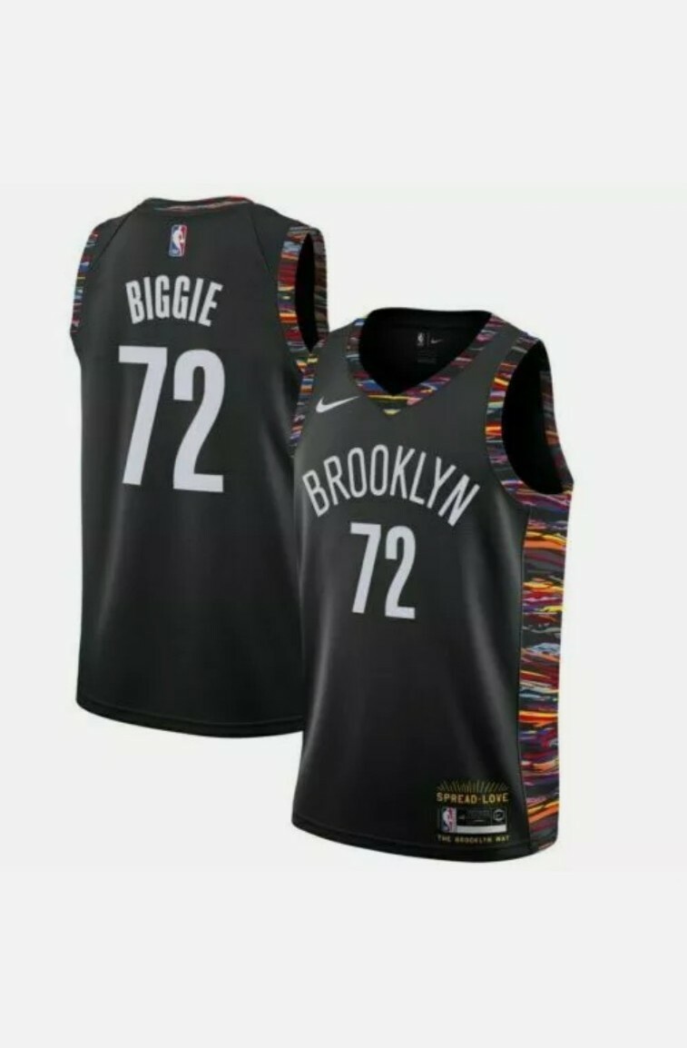 Nike Brooklyn Nets Swingman Biggie Smalls #72 Jersey CD7062-010 - Main Image