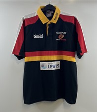 Newport Gwent Dragons Pro Home Rugby Shirt 2004/05 Adults Large Kooga D821