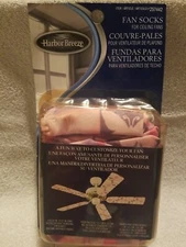 Harbor Breeze Fan Blade Socks/covers MULTICOLOR Butterflies Rare NEW