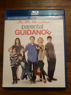 Parental Guidance (Blu-ray/DVD, 2013, 2-Disc Set) Billy Crystal Bette Midler