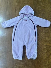 The North Face Fleece Bunting, One Piece, Infant 0-3 Months, Purple