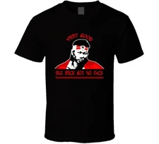Chong Li Bolo Yeung Quote Brick Bloodsport Movie MMA Parody T Shirt