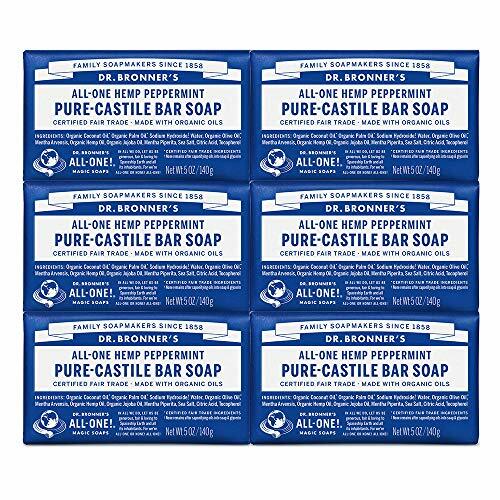 Dr. Bronner’s - Pure-Castile Bar Soap (Peppermint, 5 ounce) - Assorted Sizes - Picture 15 of 35