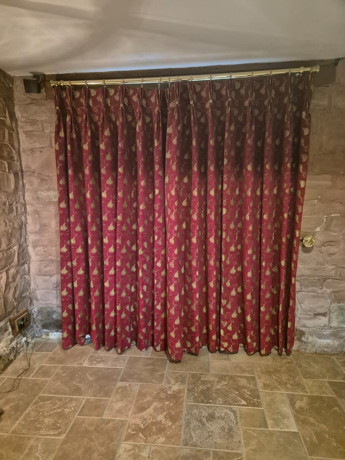 2 x Knole Drop Arm Sofas, matching Footstool and 2 sets of matching