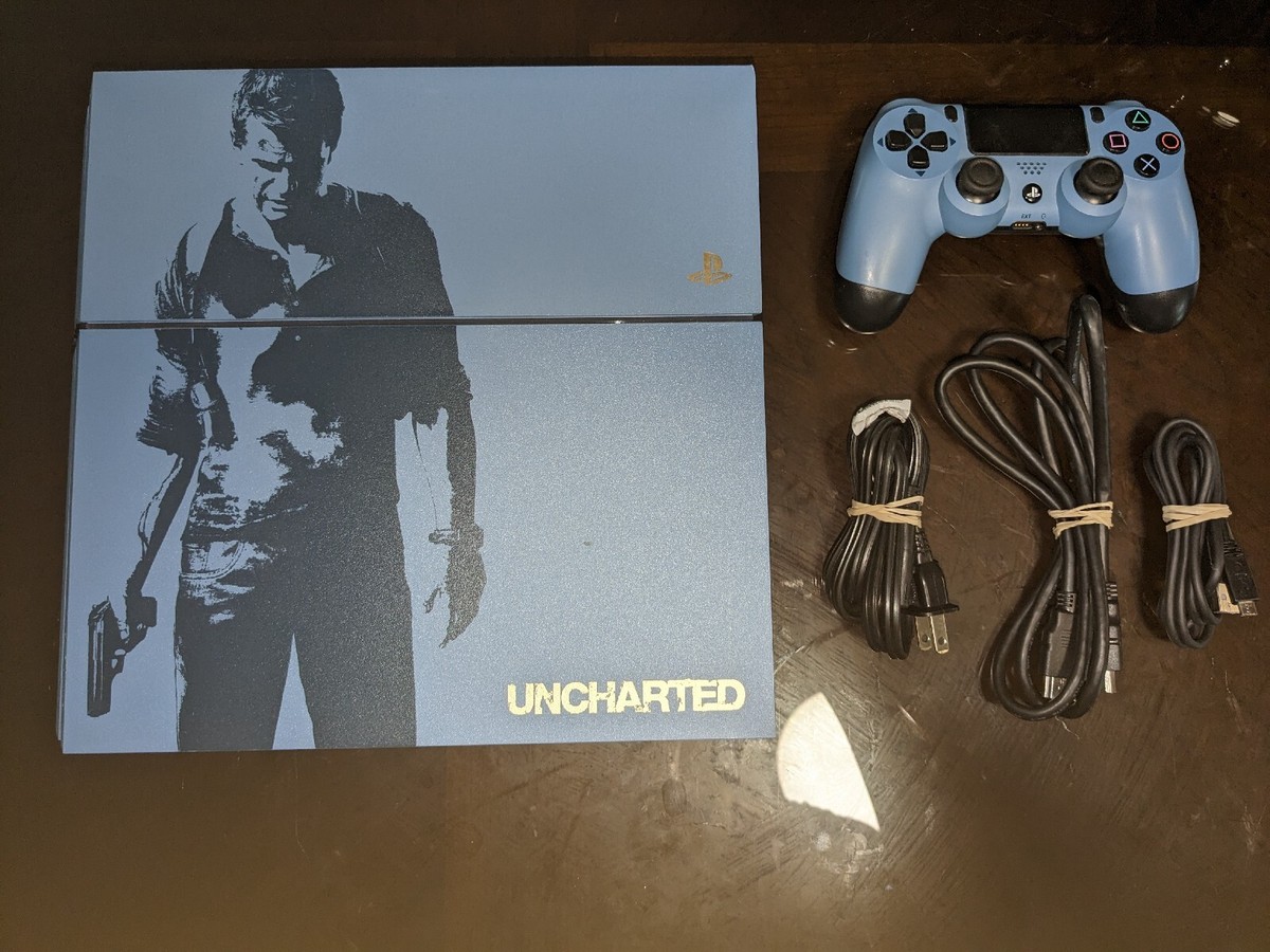 PS4 Uncharted 4 Limited Edition 1TB Console Accessories