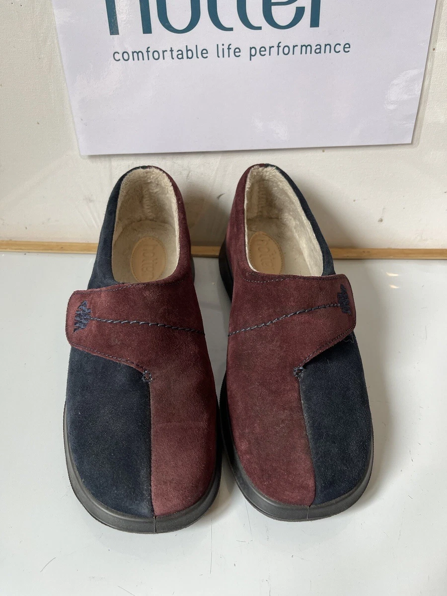 Hotter Wrap Cozy Comfy Slippers Size UK 7 EU 41 eBay
