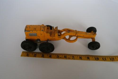Vtg Hubley Kiddie Toy Road Scraper Grader Diecast No. 481 1950's Vehicle - Picture 9 of 11