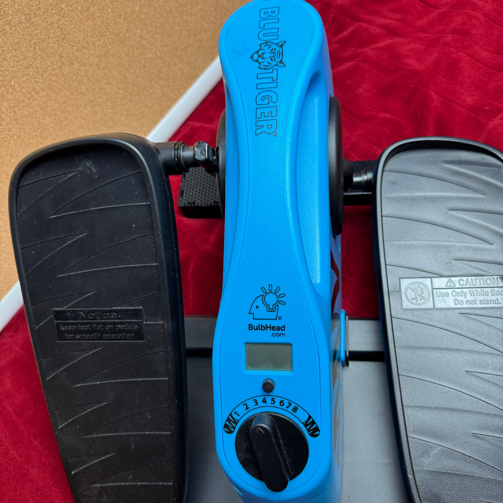 BluTiger Compact Seated Elliptical Compact Seated Elliptical Trainer Machine