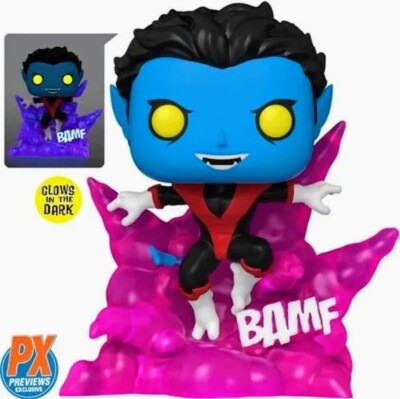 FUNKO POP! DELUXE X-MEN NIGHTCRAWLER #1124 GLOW IN THE DARK