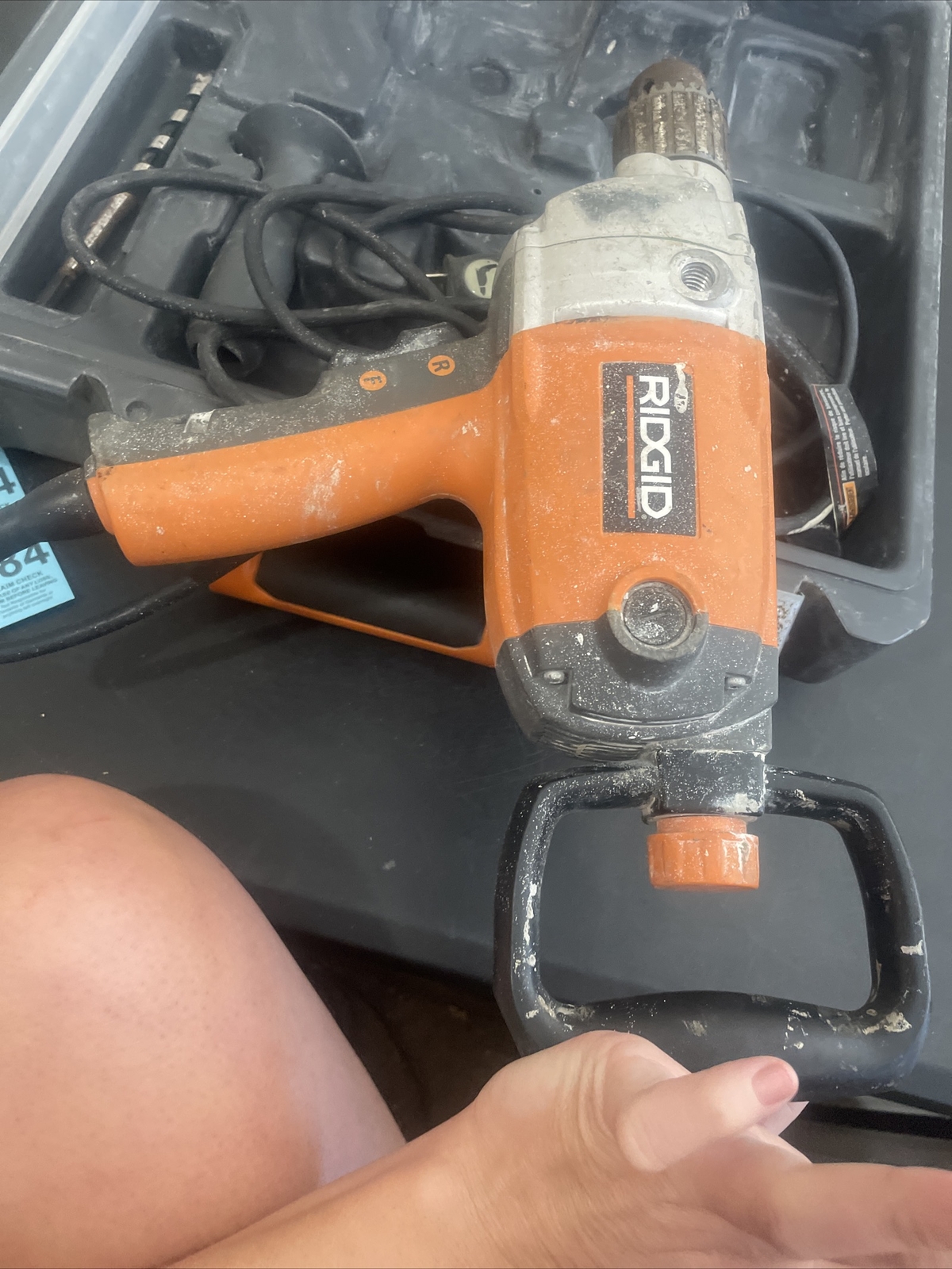 Spade Handle Drill Single Speed 