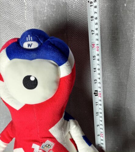 Official Licensed Olympics London 2012 Mascot Wenlock Toy Plush Collectable BNWT - Picture 7 of 7