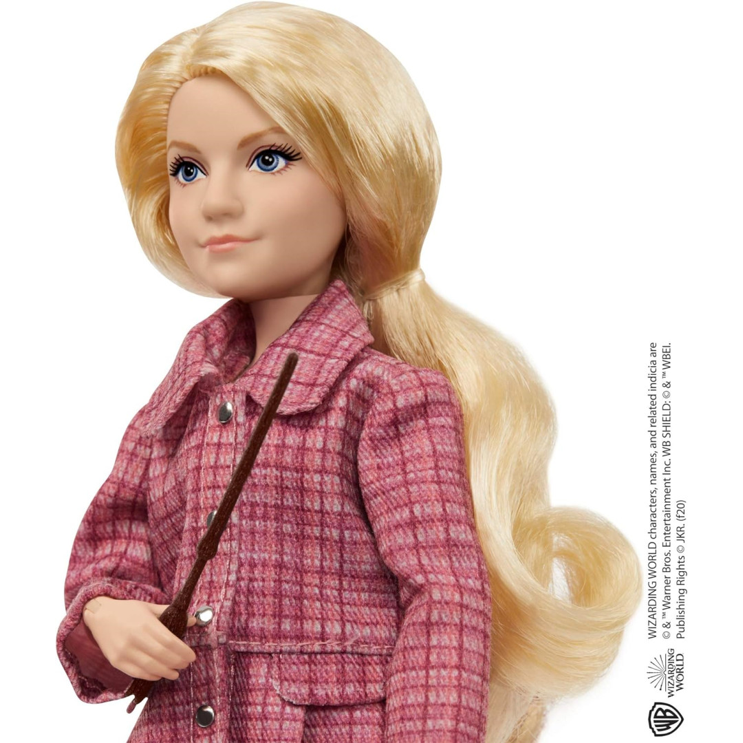 Harry Potter Luna Lovegood 10-Inch Doll with Pink Tweed Jacket