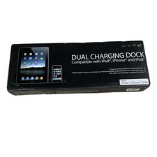 HYPE DUAL CHARGING DOCK Compatible With iPad iPhone And iPod Charge Two 30 Pin