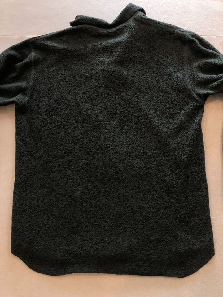 Moletom Woolrich Feminino Médio Floresta Profunda Verde Gola Lã - Imagem 4 de 4