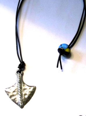 Halskette Pfeilspitze Indianerschmuck Arrowhead Necklace Western Indianer x